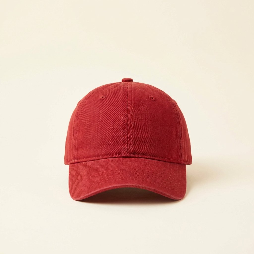 The Griddle Cap — Calozzi's red dad cap